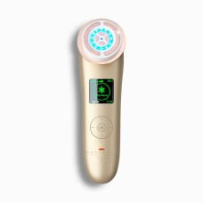 Masajeador Facial con Radiofrecuencia, Fototerapia y Electroestimulación Drakefor NANOSKIN INTELIGENT Blanco Dorado