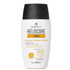 Protector Solar Facial Heliocare 360° Mineral Tolerance Fluid Spf 50 50 ml