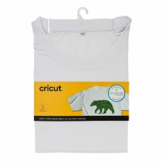 Camiseta Personalizable para Plotter de corte Cricut Men's Blanco L