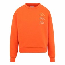 Sudadera sin Capucha Mujer Kappa FROFIO Naranja