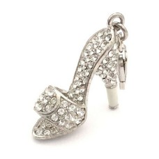 Woman's charm link Glamour GS1-00 White (4 cm)