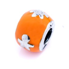 Abalorio Mujer Viceroy VMM0093-04 Naranja 1 cm