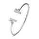 Brazalete Folli Follie F Plata de ley (Ø 58 mm)