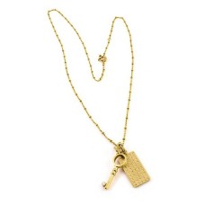 Ladies' Necklace Folli Follie 3N1T066RC 80 cm