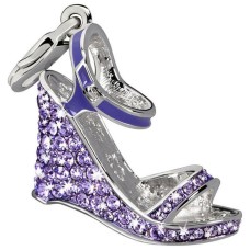 Woman's charm link Glamour GS2-19 | Purple (4 cm)