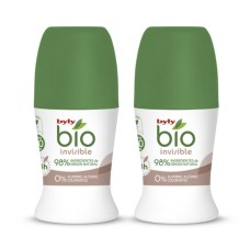 Roll-On Deodorant BIO NATURAL 0% INVISIBLE Byly (2 pcs)