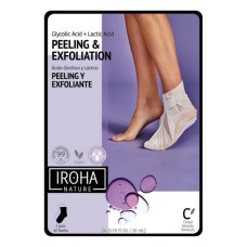 Moisturising Socks Peeling and Exfoliation Lavender Iroha IN/FOOT-3 (1 Unit)