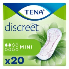 Compresas para Incontinencia Tena Discreet Mini 20 Unidades