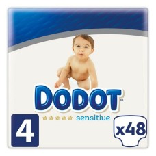 Pañales Desechables Sensitive Dodot Dodot Sensitive (48 uds)