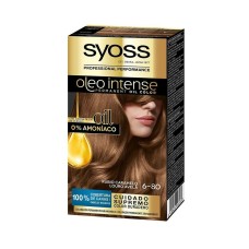 Tinte Permanente   Syoss Olio Intense Sin amoniaco Nº 6,80 Rubio Caramelo