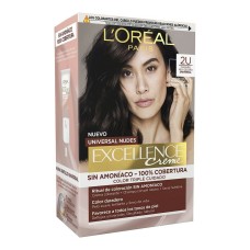 Tinte sin Amoniaco L'Oreal Make Up Excellence 2u-darkest brunette