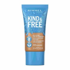 Base de Maquillaje Cremosa Rimmel London Kind & Free 201-classic beige (30 ml)