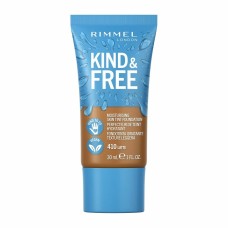 Base de Maquillaje Cremosa Rimmel London Kind & Free 410-latte (30 ml)