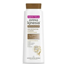 Gel de Ducha Sin Jabón Avena Kinesia Tratamiento Intensivo Reparador (750 ml)