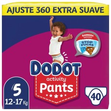 Pañales Desechables Dodot Dodot Pants Activity 5 12-17 kg