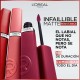 Labial líquido L'Oreal Make Up Infaillible Matte Resistance A Lister Nº 430 (1 unidad)