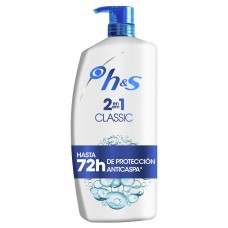 Champú Head & Shoulders H&S Clásico 2 en 1 1 L