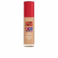 Base de Maquillaje Fluida Rimmel London Lasting Finish Nº 200 Soft Beige Spf 20 30 ml