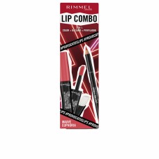 Set de Maquillaje Rimmel London Lip Combo 3 Piezas Mauve Euphoria