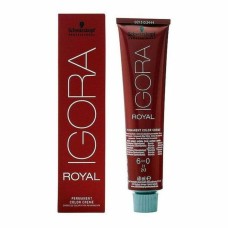 Tinte Permanente Schwarzkopf Igora Royal Nº 6-0 Nº 9.0-rubio muy claro Nº 8.0-rubio claro 60 ml