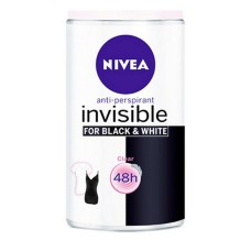 Desodorante Roll-On Black & White Invisible Nivea (50 ml)