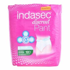 Pañales para Incontinencia Pant Super Talla Grande Indasec 3821866 (10 uds)