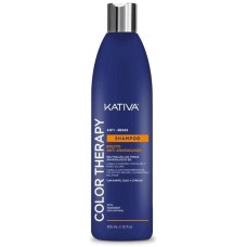 Champú Neutralizador del Color Kativa Color Therapy Tratamiento antinaranja 355 ml