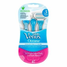 Maquinillas de Afeitar Desechables Gillette VENUS (4 Unidades)