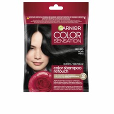 Colorante en Champú Garnier COLOR SENSATION Negro Nº 1.0 Semipermanente