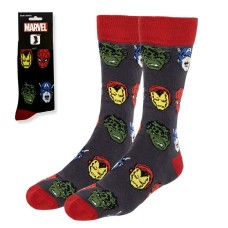 Calcetines Marvel Negro 38-45