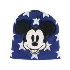 Gorro Infantil Mickey Mouse Azul marino (Talla única)