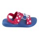 Sandalias Infantiles Minnie Mouse Azul