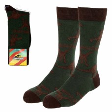 Calcetines Jurassic Park Unisex Verde oscuro