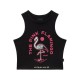 Camiseta de Tirantes Mujer Vans FLAMINGHOST FITTED TANK VN000GH8BLK1 Negro