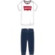 Sports Outfit for Baby TWILL JOGGER Levi's 6EA924-001  White