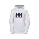 Sudadera con Capucha Mujer HH LOGO  Helly Hansen  33978 001  Blanco