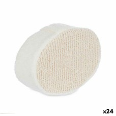 Esponja Corporal Berilo B7081-8 Blanco Beige 15 x 5 x 10 cm (24 Unidades)