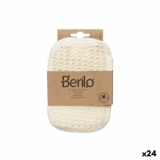 Manopla de Baño Berilo B7083-5 Blanco Beige (24 Unidades)