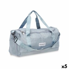 Bolsa de Viaje Pincello 576 Gris 46 x 25 x 28 cm (5 Unidades)