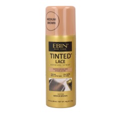 Tinte para peluca Ebin New York Tinted Lace Medium Brown 80 ml