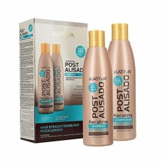 Champú + Acondicionador Keratin Kit Kativa Post Alisado (2 uds)