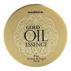 Mascarilla Capilar Gold Oil Essence Amber and Argan Montibello (200 ml)