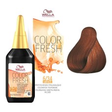 Tinte Semipermanente Color Fresh Wella 14086 6/34 (75 ml)