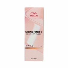 Coloración Permanente Wella Shinefinity color Nº 07/34 (60 ml)