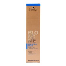 Tinte Permanente Schwarzkopf Blondme Bleach 60 ml Ceniza