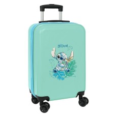 Maleta de Cabina Stitch Aloha Turquesa 20