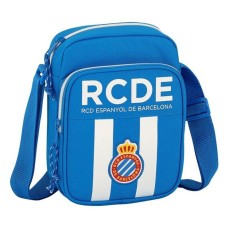 Bandolera RCD Espanyol 611753672 Azul Blanco (16 x 22 x 6 cm)