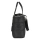 Bolso Moos Negro Acolchado Negro (54 x 31 x 17 cm)