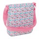 Bolso Bandolera Moos Flores Multicolor 21 x 25 x 4.5 cm