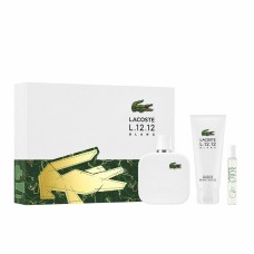 Set de Perfume Hombre Lacoste L. 12 .12  POUR LUI 3 Piezas